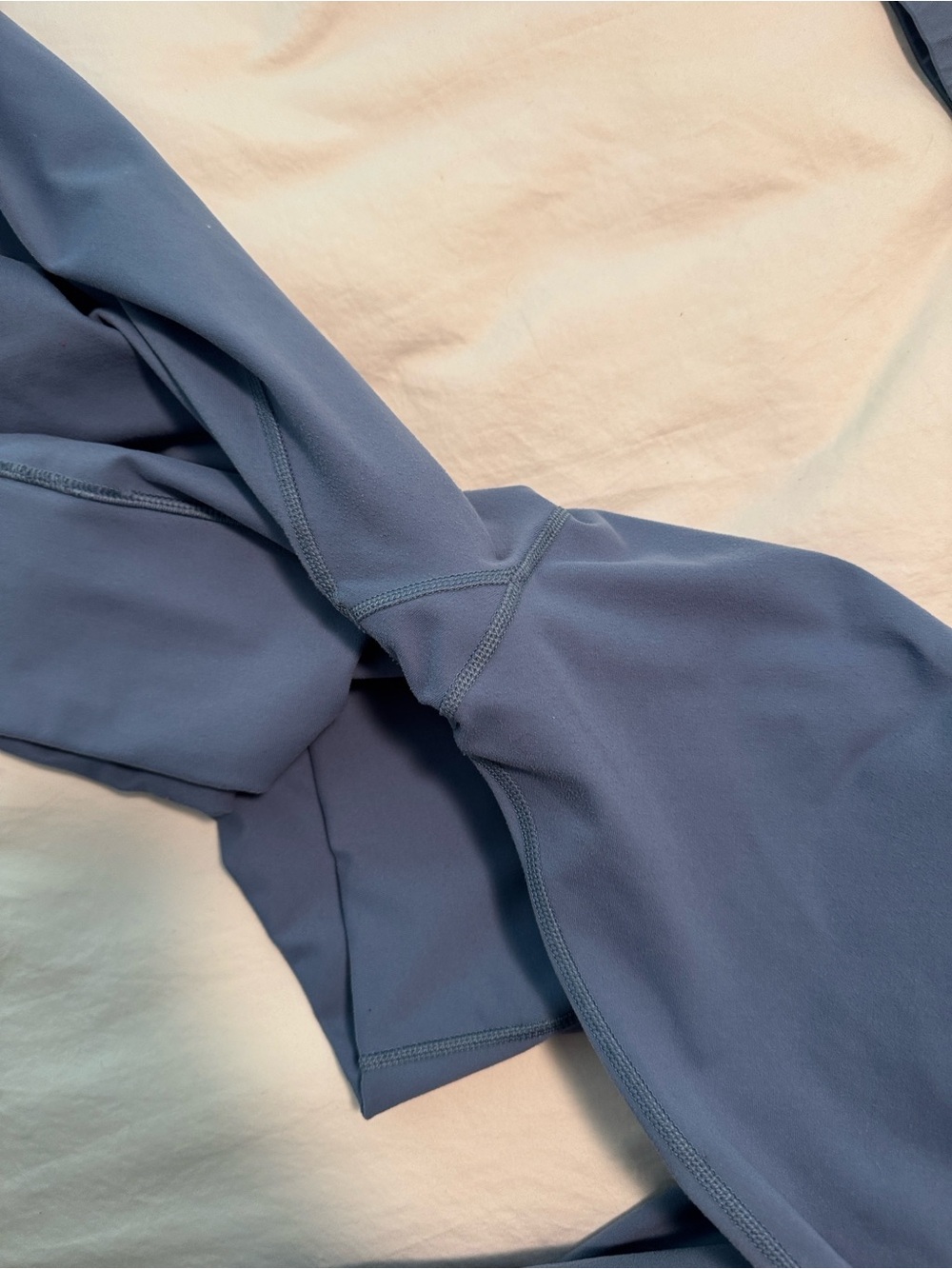Fabletics power hold leggings in Slate Blue